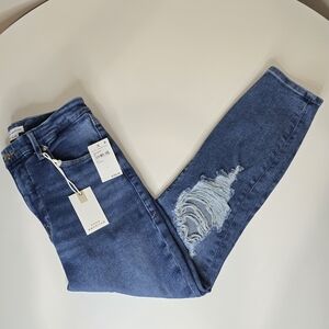 Good American Good Waist Crop Skinny Jeans Size 8/29